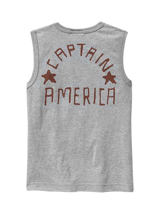 2 of 8 showing, with the color captain america of product Junk Food™ graphic tank