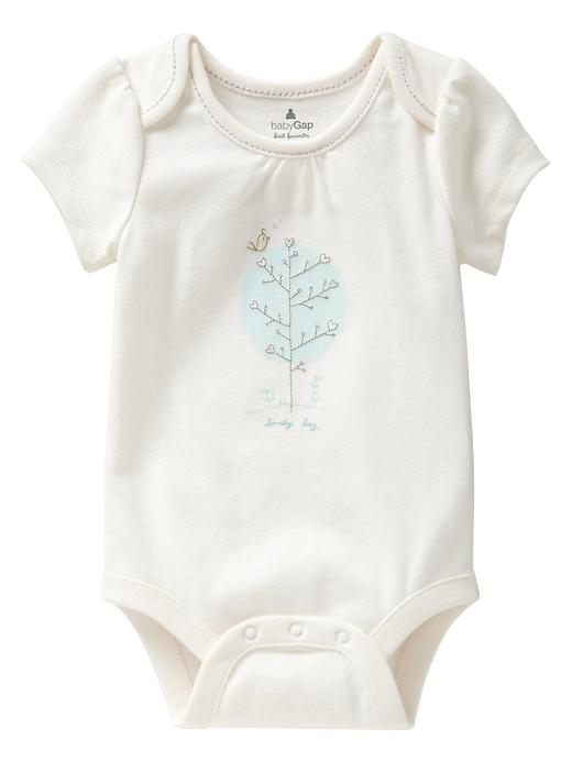 1 of 8 showing, with the color birds of product Favorite bird graphic bodysuit