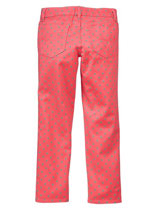 View large product image 2 of 3. 1969 colored dot super skinny skimmer jeans