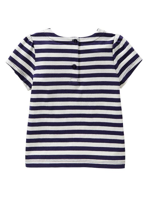 View large product image 2 of 2. Mixed print pleated top