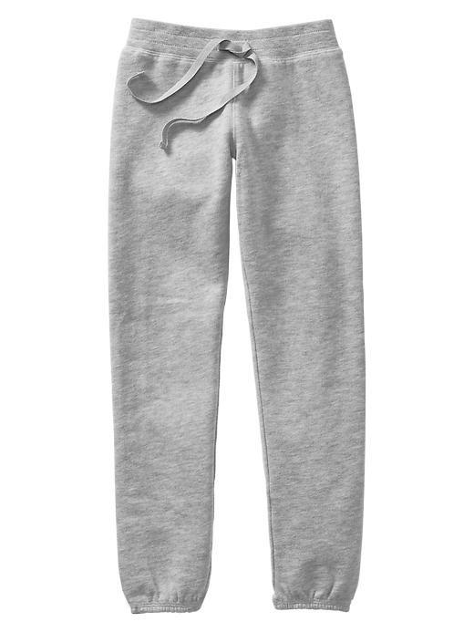 1 of 8 showing, with the color heather grey of product Gym skinny sweats