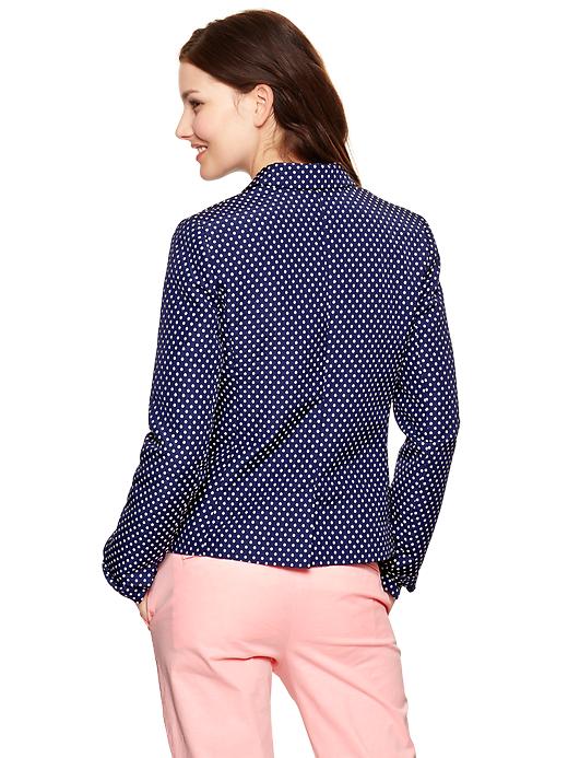 2 of 8 showing, with the color polka dot of product Polka dot academy blazer