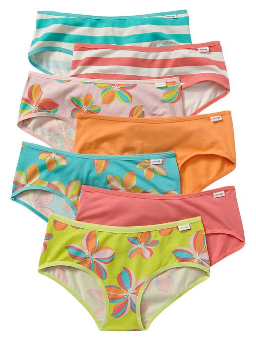 1 of 8 showing, with the color multi of product Floral hipster (7-pack)