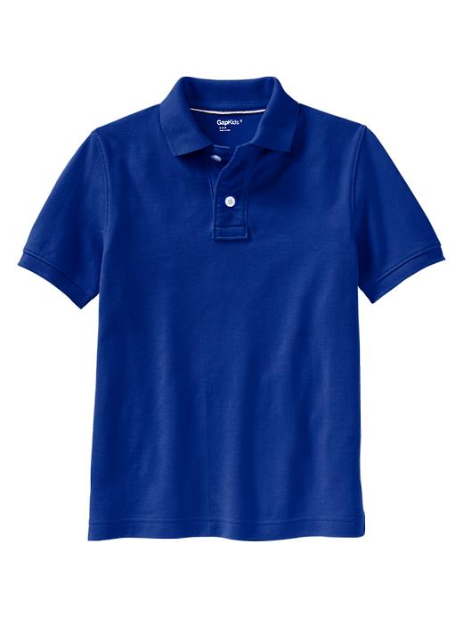 1 of 8 showing, with the color bodega bay of product Pique polo