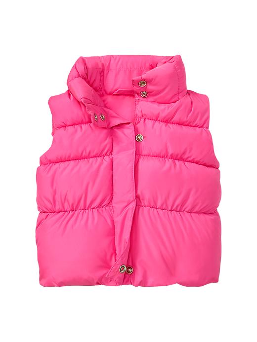 1 of 8 showing, with the color sugar plum neon of product Puffer vest