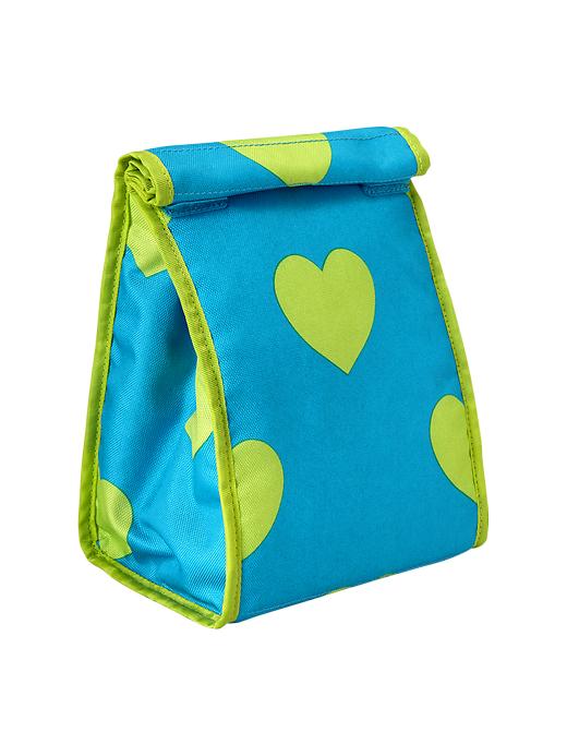 1 of 8 showing, with the color gemstone of product Senior heart lunch bag