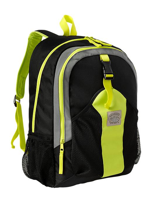 1 of 8 showing, with the color true black of product Senior backpack