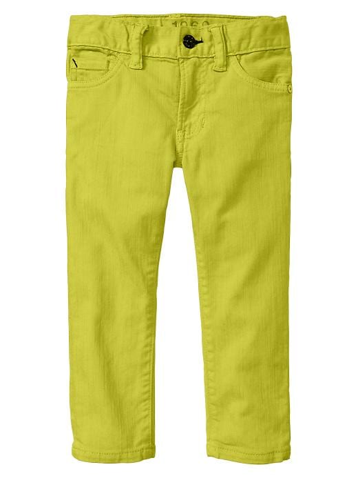 View large product image 1 of 1. Colored skinny jeans