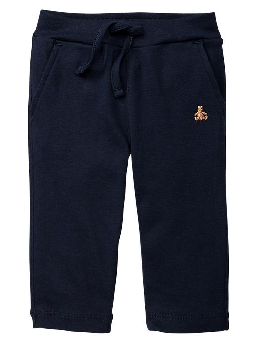 1 of 8 showing, with the color blue galaxy of product Knit pocket pants