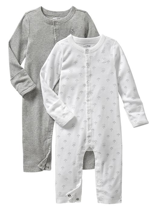 1 of 8 showing, with the color gray of product Favorite umbrella snap one-piece (2-pack)