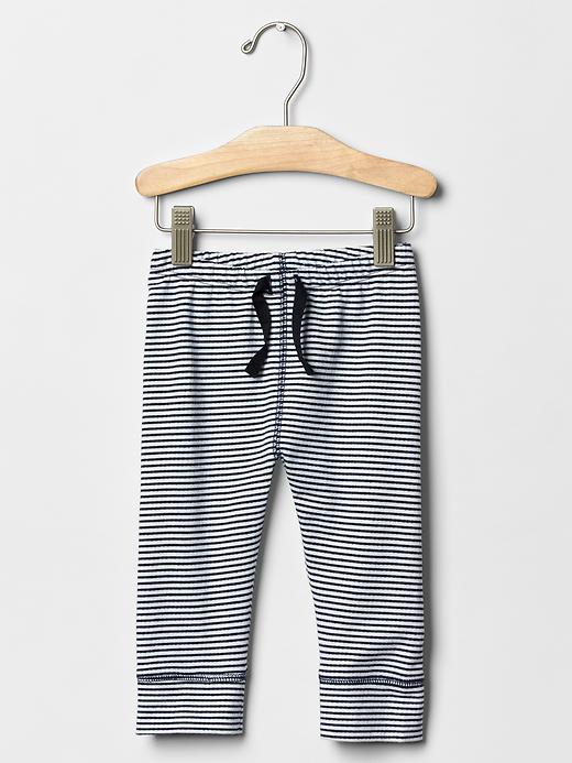 1 of 8 showing, with the color blue galaxy of product Favorite terry stripe pants