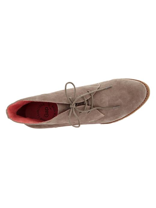 View large product image 2 of 2. Lace-up booties