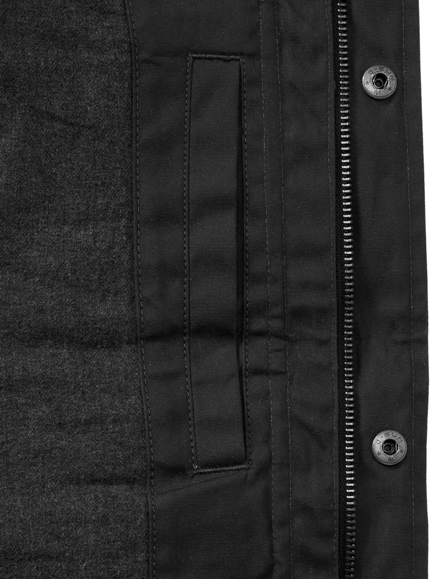 Waxed cotton field jacket Gap