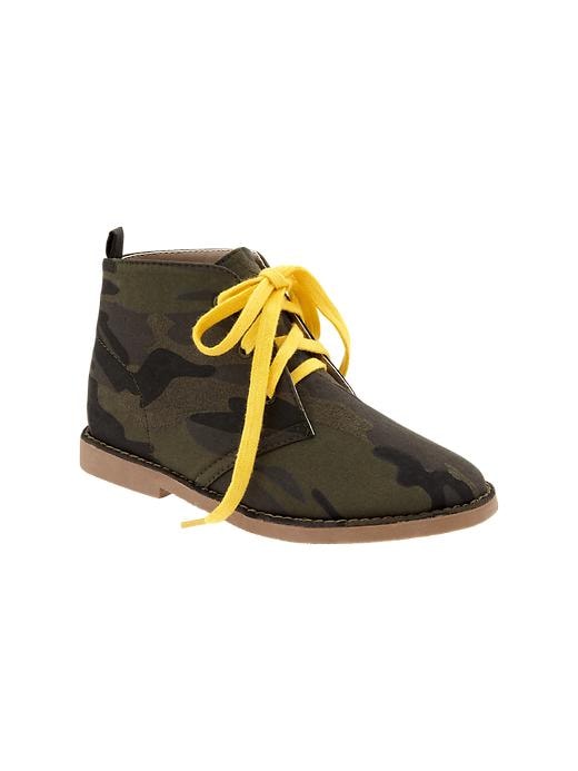 1 of 8 showing, with the color olive camo of product Camo boots
