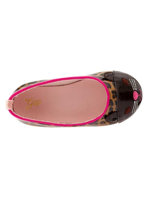 2 of 8 showing, with the color leopard print of product Cat ballet flats