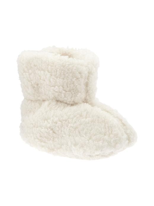 1 of 8 showing, with the color ivory frost of product Sherpa bootie