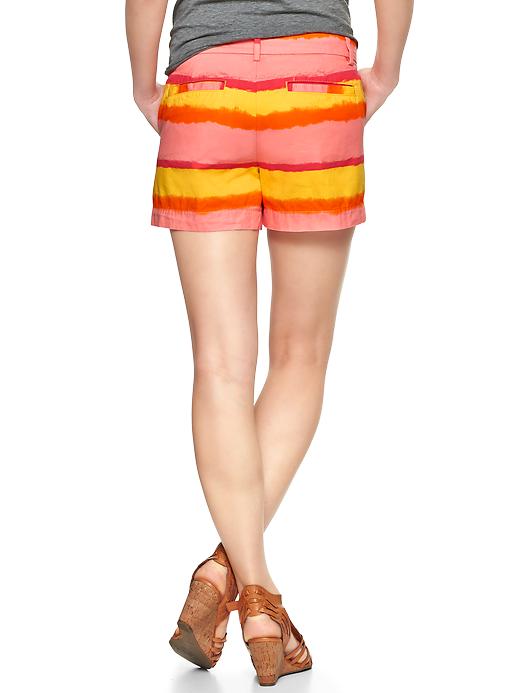 2 of 8 showing, with the color neon stripe of product Sunkissed printed shorts