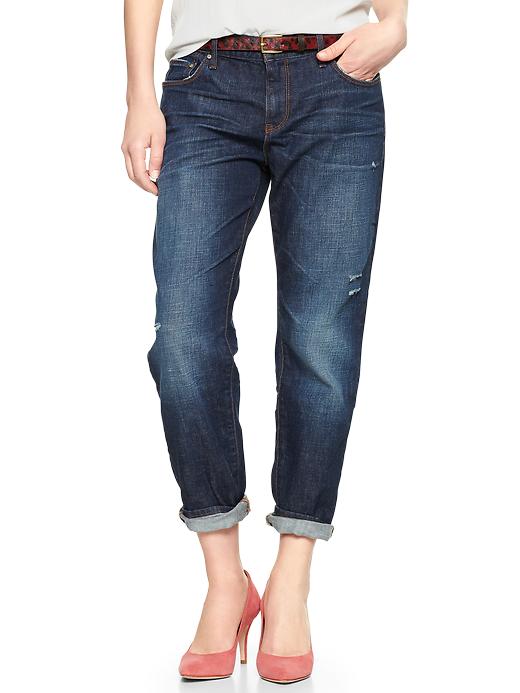 1 of 8 showing, with the color marengo of product 1969 destructed sexy boyfriend jeans