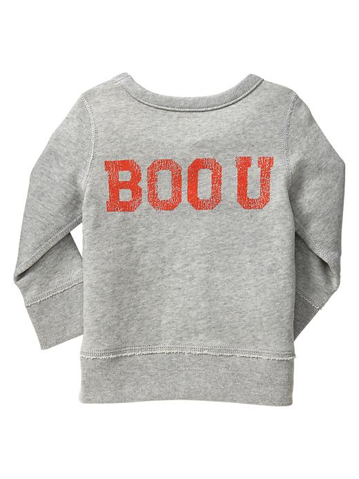 2 of 8 showing, with the color gray of product Halloween university graphic top