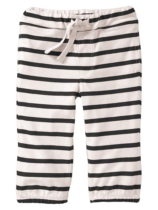 1 of 8 showing, with the color black night of product Striped pants