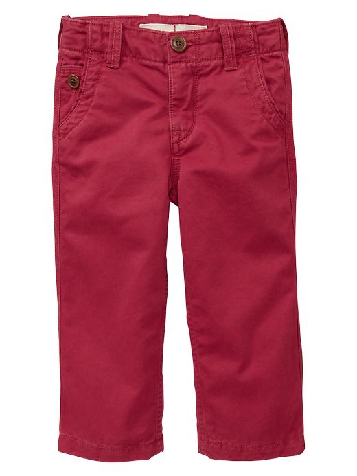 View large product image 1 of 2. Colored khakis
