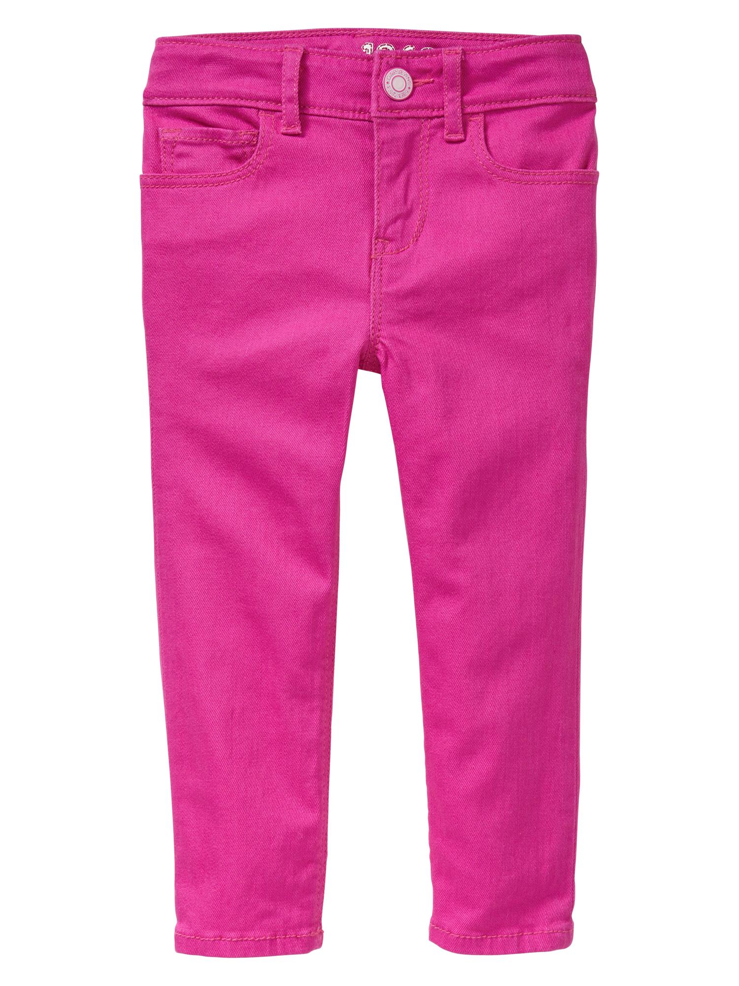 Girls colored skinny jeans sales