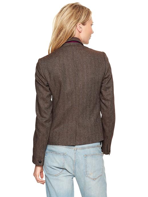 2 of 8 showing, with the color herringbone of product Herringbone academy blazer