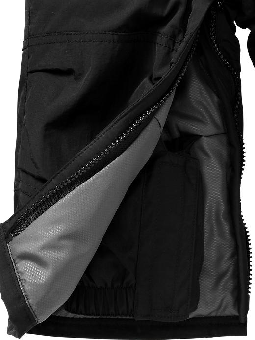 2 of 8 showing, with the color true black of product PrimaLoft® overalls