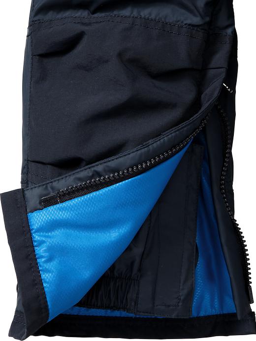 2 of 8 showing, with the color blue galaxy of product PrimaLoft® blue overalls
