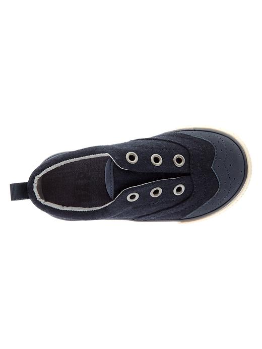 2 of 8 showing, with the color true navy of product Slip-on sneakers