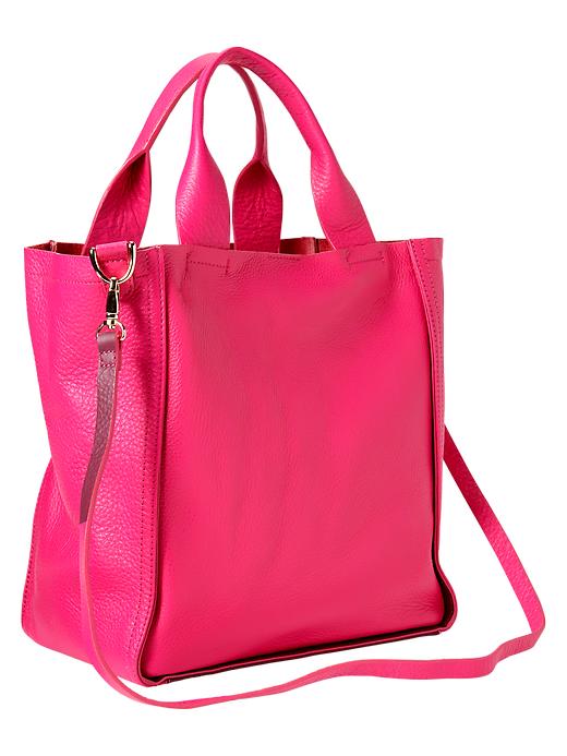Gap shop leather tote