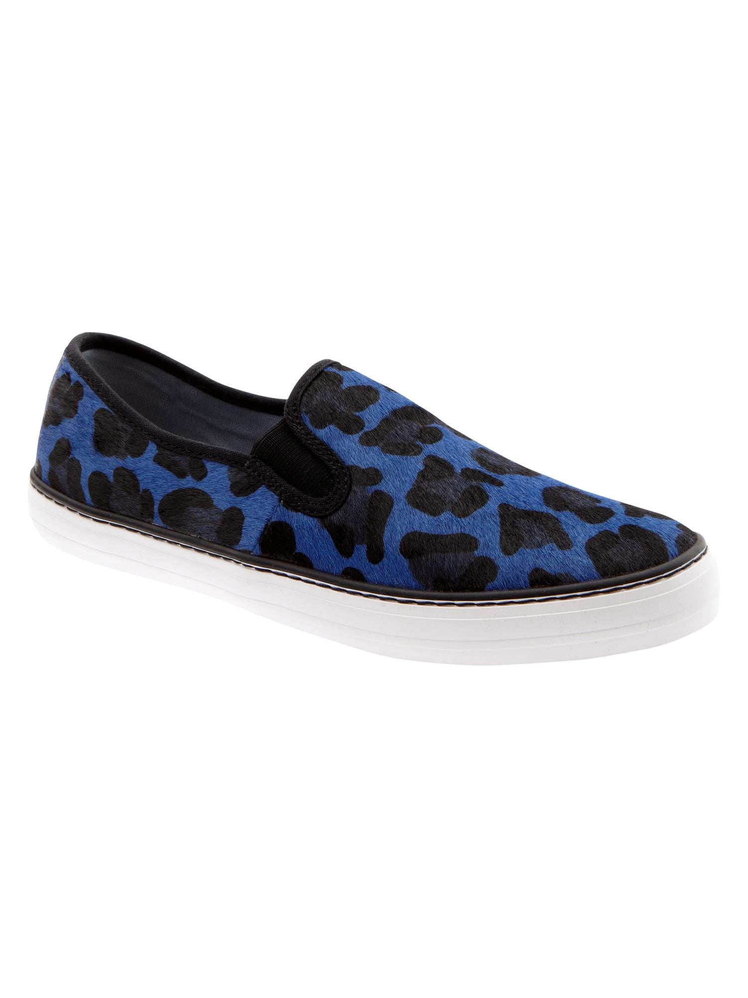 Gap leopard shop slip on sneakers