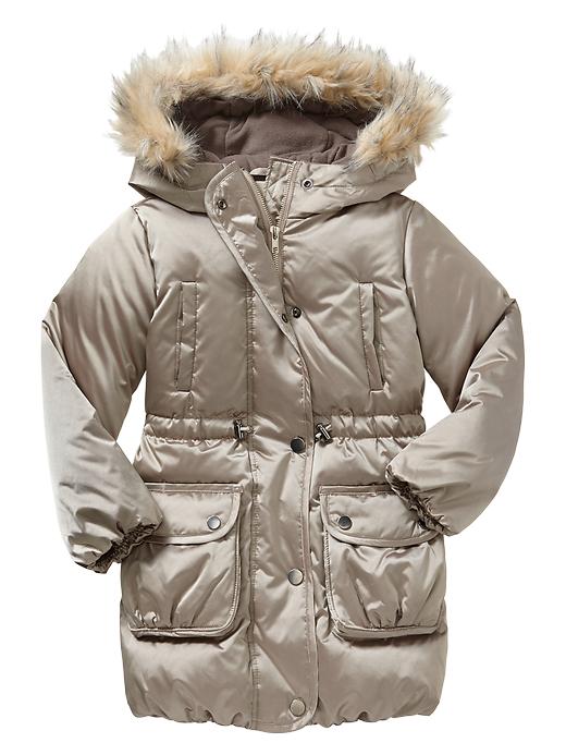 1 of 8 showing, with the color mocha of product Warmest parka