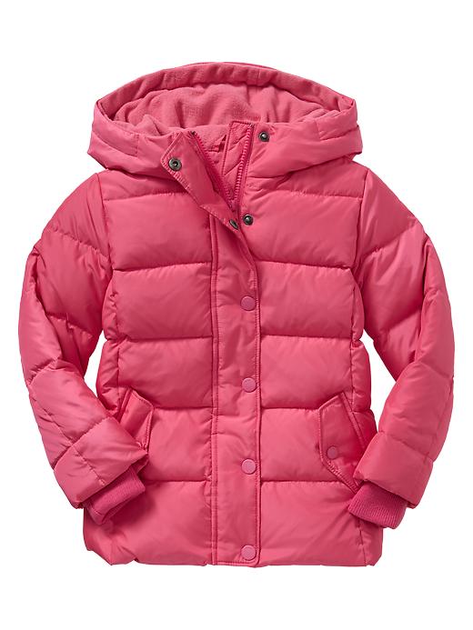 2 of 8 showing, with the color coral of product Warmest puffer jacket