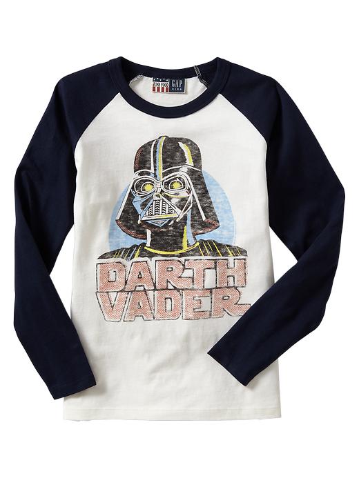 1 of 8 showing, with the color darth vader of product Junk Food™ graphic raglan T