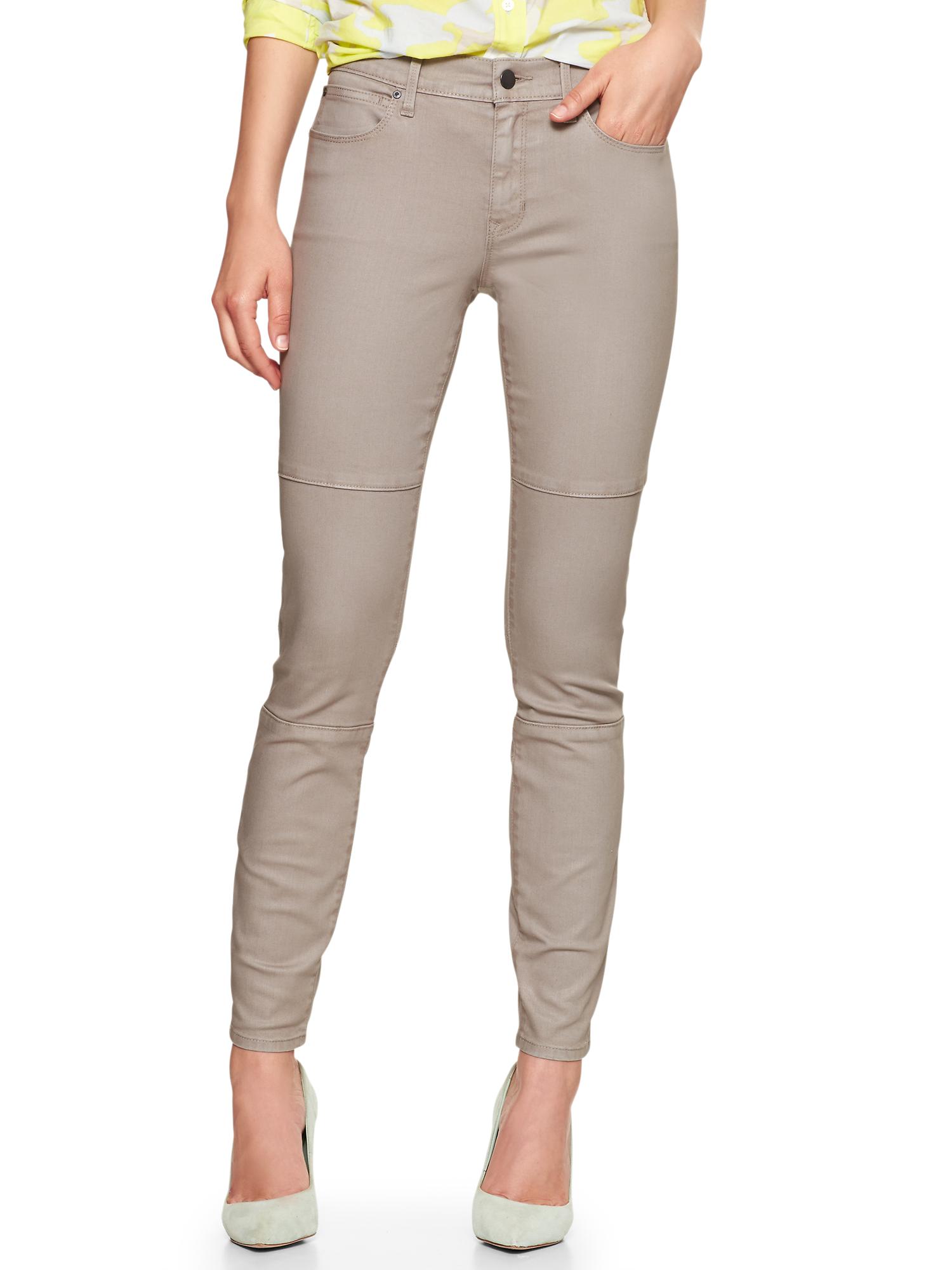 1969 coated biker legging jeans