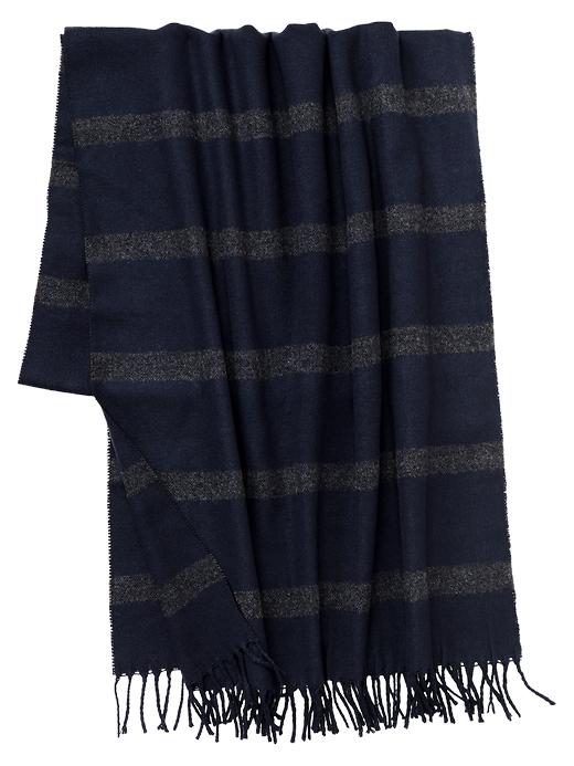 View large product image 1 of 1. Striped scarf