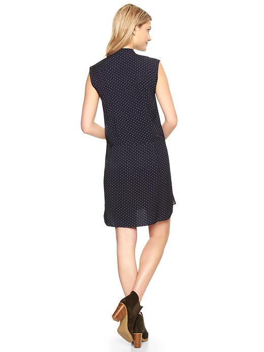 2 of 8 showing, with the color polka dot white of product Polka dot bib dress