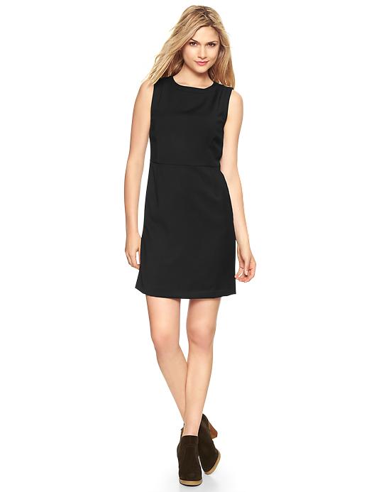 1 of 8 showing, with the color true black of product Sheath dress