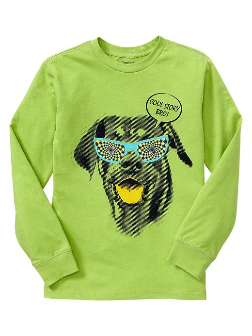 1 of 8 showing, with the color tequila lime of product Graphic T