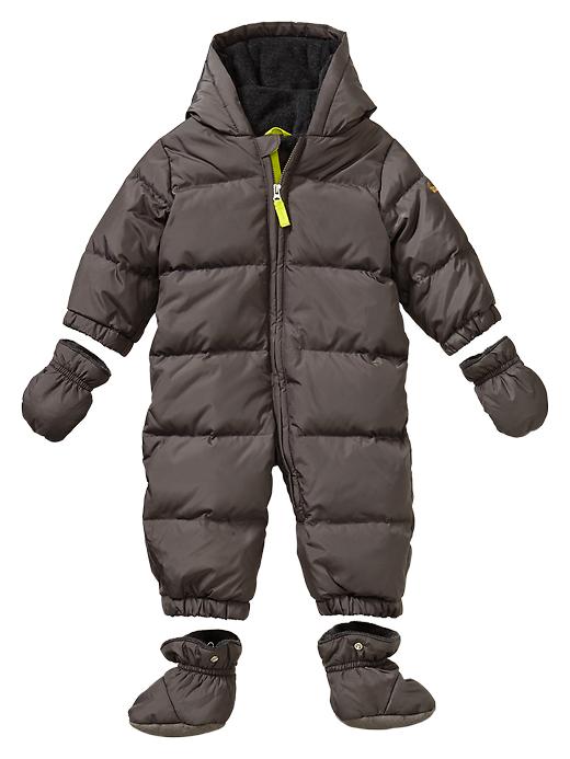 1 of 8 showing, with the color shark fin of product Warmest snow suit
