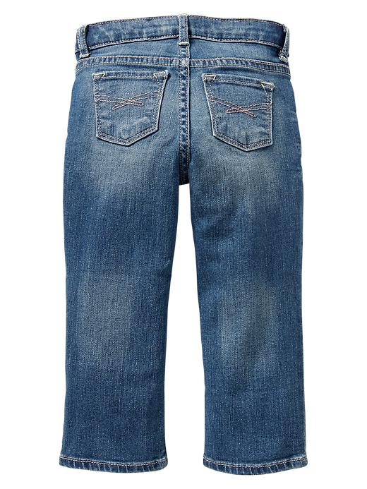 2 of 8 showing, with the color medium denim of product Straight jeans
