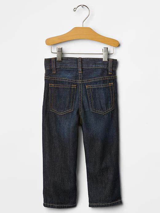 2 of 8 showing, with the color dark wash of product 1969 lightweight original fit jeans