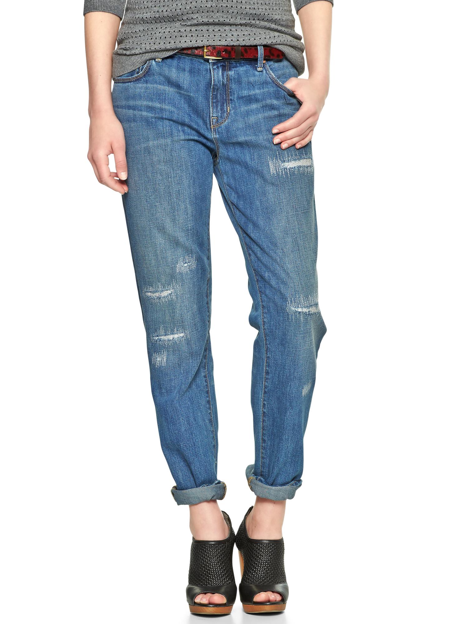 1969 destructed sexy boyfriend jeans