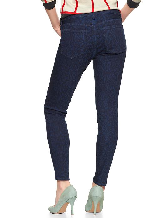 2 of 8 showing, with the color cheetah of product 1969 cheetah print always skinny jeans