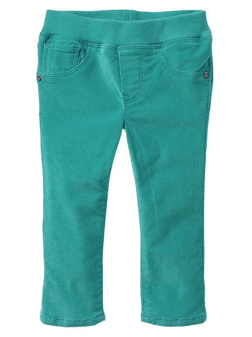 1 of 8 showing, with the color green mirage of product Pull-on legging cords