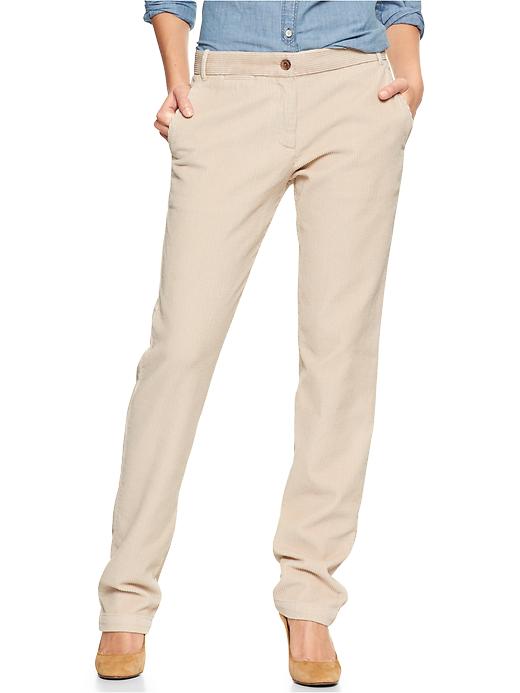 1 of 8 showing, with the color sly stone of product Slouchy wide-wale cords