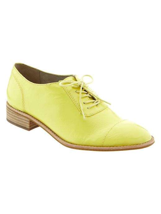 View large product image 1 of 1. Leather oxfords