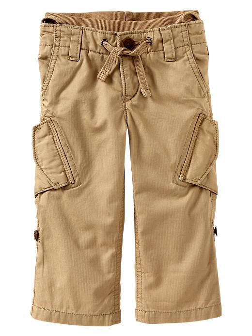 Image number 2 showing, Roll-up herringbone cargo pants