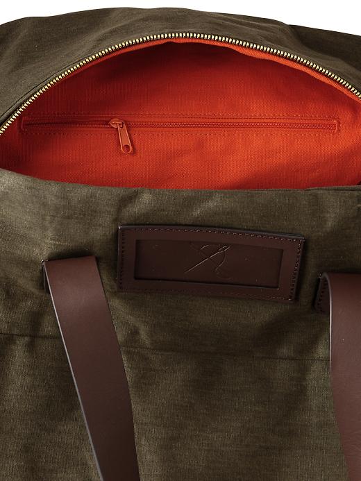 Image number 2 showing, Gap x GQ Ernest Alexander Waxed Duffel